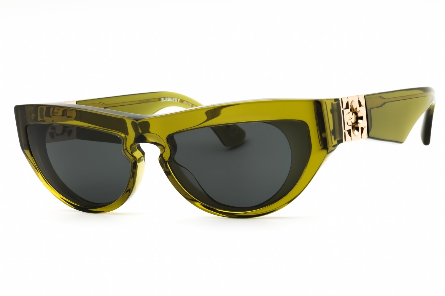 Burberry Transparent Green/Dark Grey (0BE4422U)