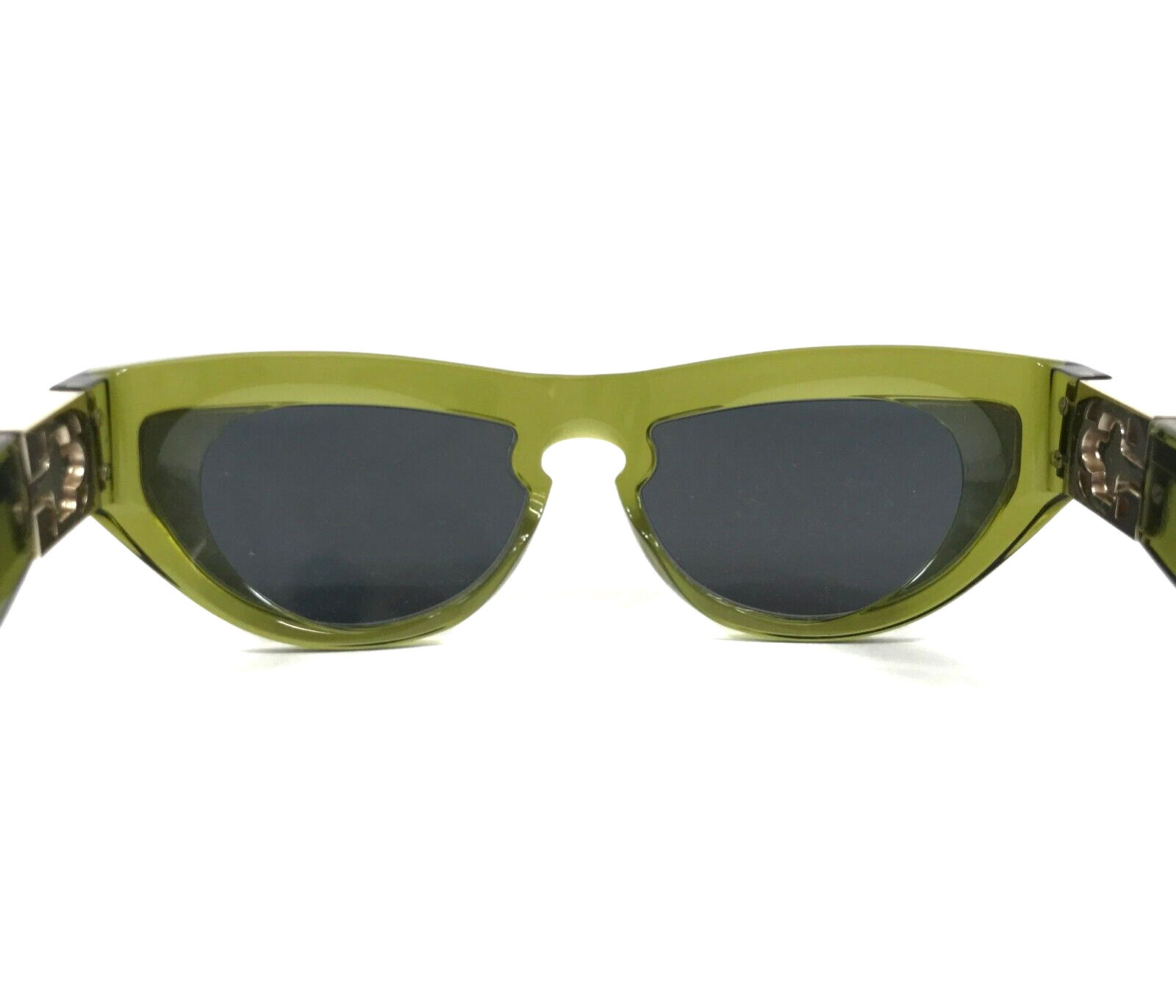 Burberry Transparent Green/Dark Grey (0BE4422U)