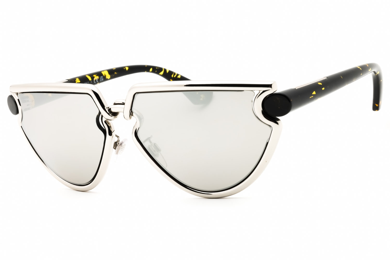 Burberry Silver/Light Grey Mirror Silver (0BE3152)